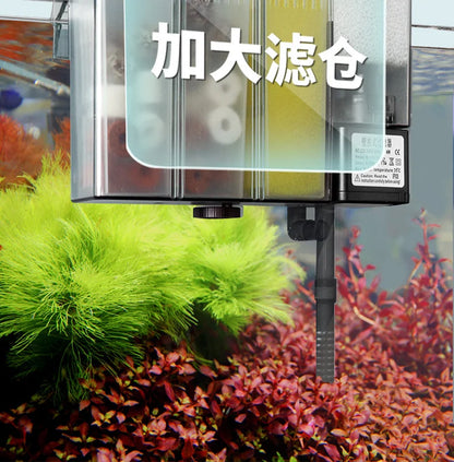 Wall-Mounted External Aquarium Filter System