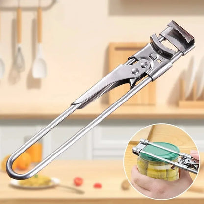 Adjustable Stainless Steel Jar & Bottle Opener