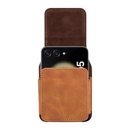 Leather Belt Clip Holster Case for Foldable Phones