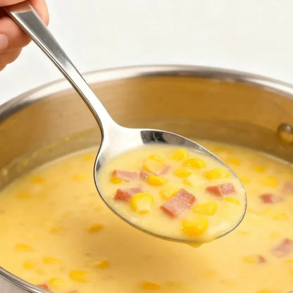 Stainless Steel Long Handle Soup Spoon