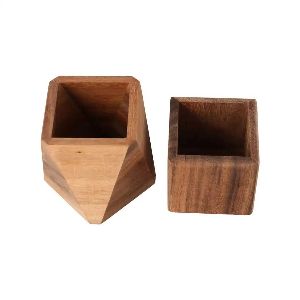 Walnut Wood Pen Holder