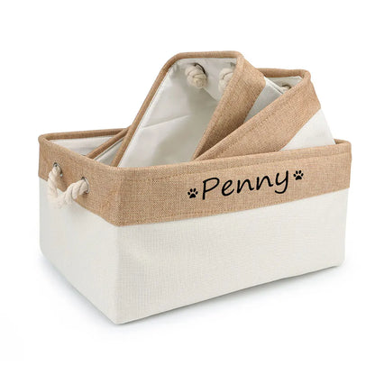 Custom Pet Storage Basket