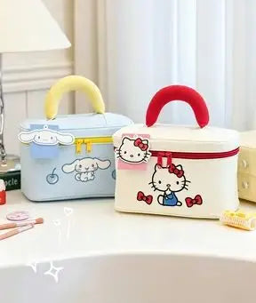 Sanrio Cartoon Cat Large Capacity Makeup Bag