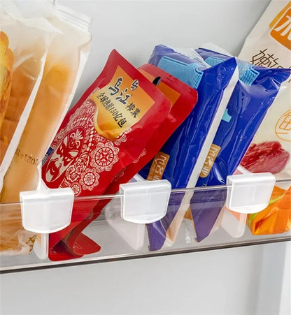 Adjustable Refrigerator Storage Divider Clips