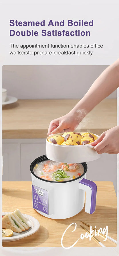 Mini Rice Cooker Steamer