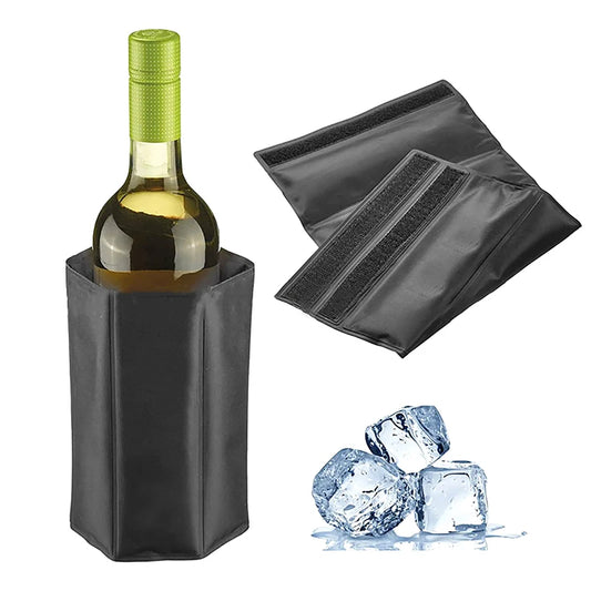 Wine Bottle Cooler Sleeve Freezer Wrap