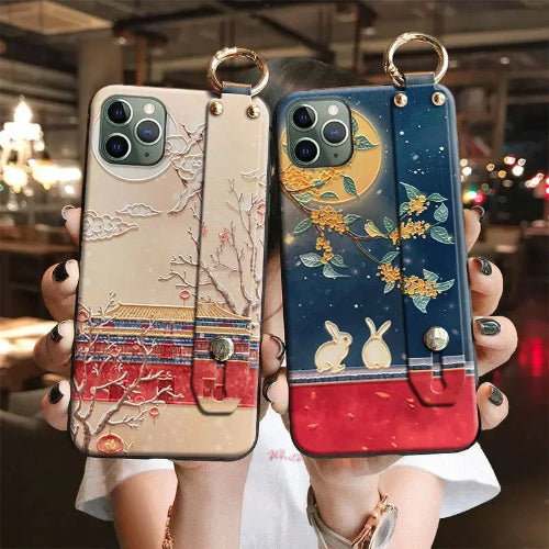 Drawing Handband Case For Iphone