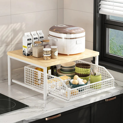 Countertop Storage Shelf Organizer