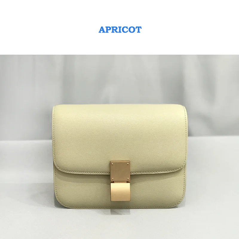 Retro Palm Texture Flap Messenger Bag