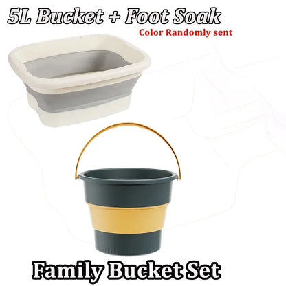 Foldable Foot Spa Massage Bucket