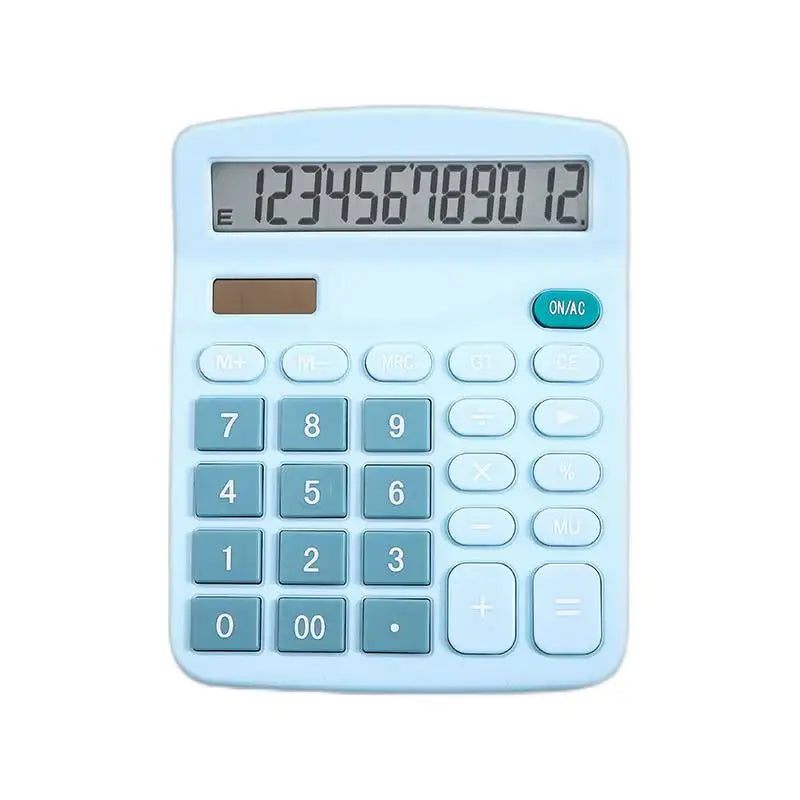 12-Digit Dual Power Desktop Calculator