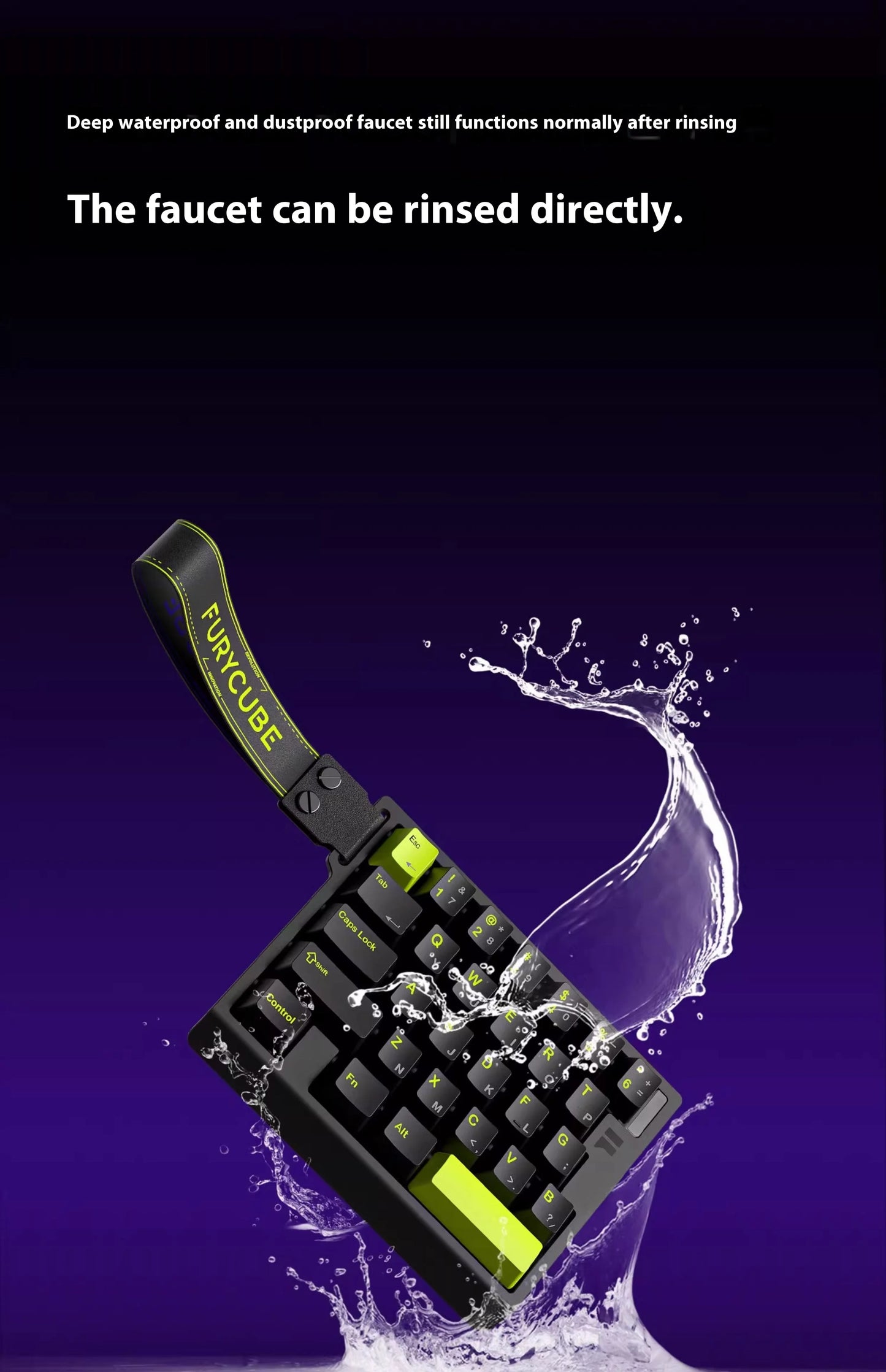 Magnetic Switch Single-Handed Mechanical Gaming Keyboard