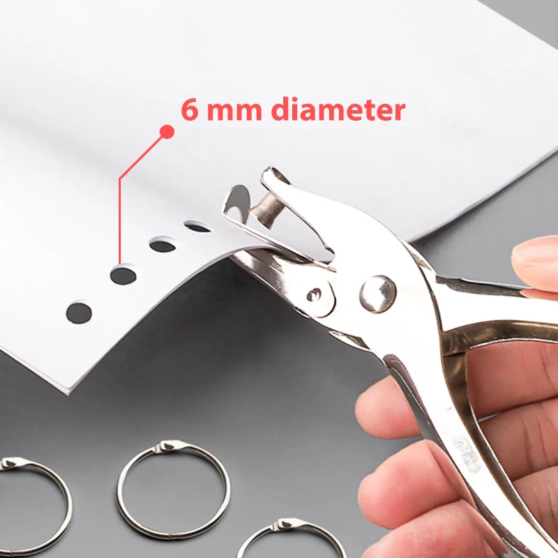 Handheld Single Hole Punch Pliers
