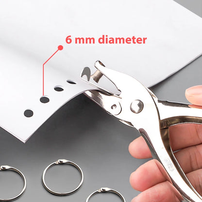 Handheld Single Hole Punch Pliers