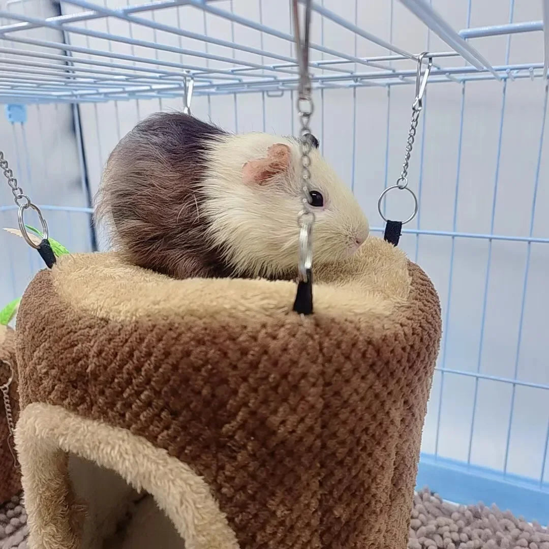 Tree Stump Hamster Hanging Nest