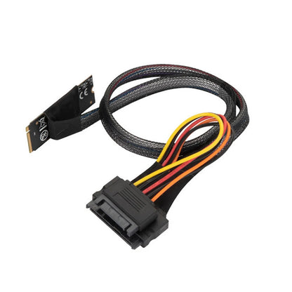 M.2 M-Key to U.2 NVMe SSD Adapter Cable