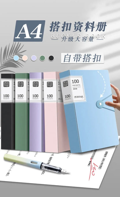 A4 Document Organiser Folder