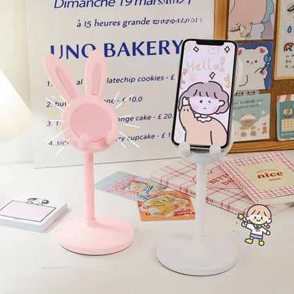 Cute Rabbit Adjustable Phone & Tablet Stand