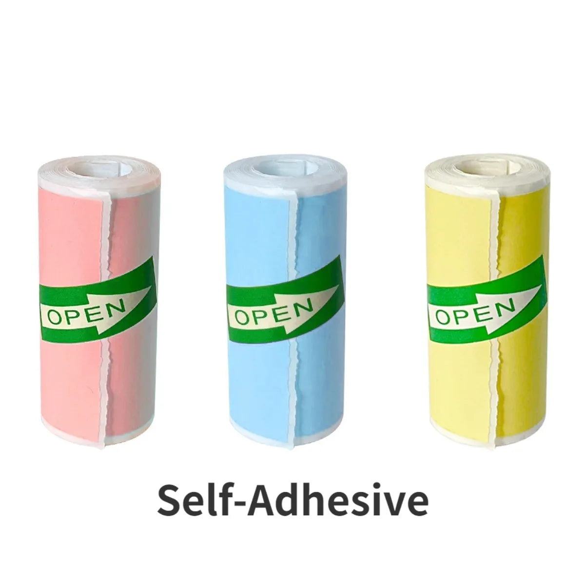 Self-Adhesive Thermal Sticker Paper Rolls for Mini Printers