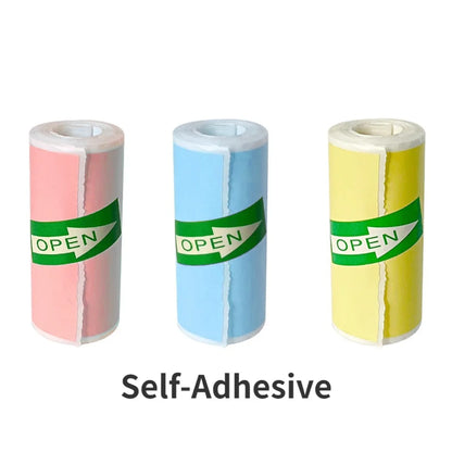 Self-Adhesive Thermal Sticker Paper Rolls for Mini Printers