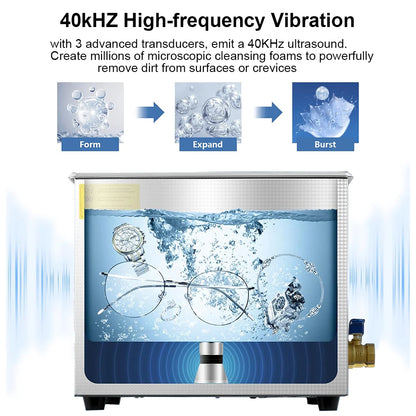 Ultrasonic Heated Cleaning Machine