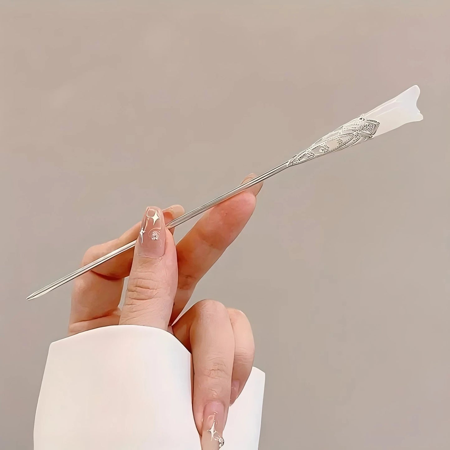 Chinese Style Floral Tassel Hair Stick