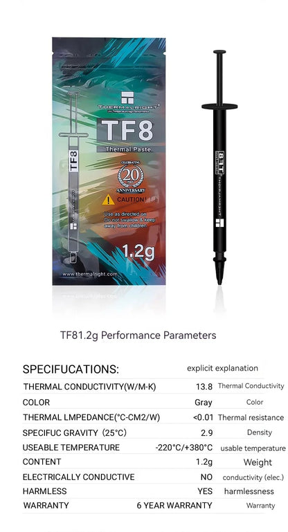 Thermalright TF8 High-Performance Thermal Paste