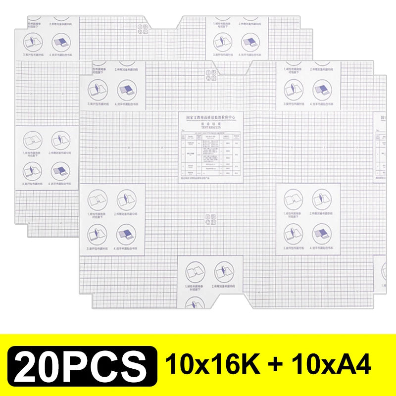 Clear Self-Adhesive Book Covers