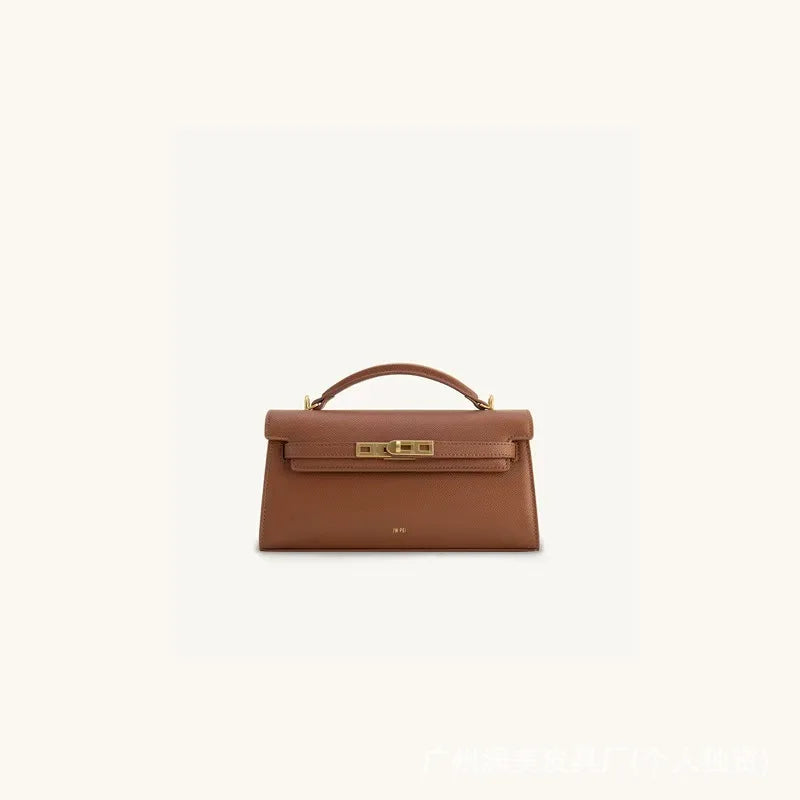 Crocodile Pattern Top Handle Satchel
