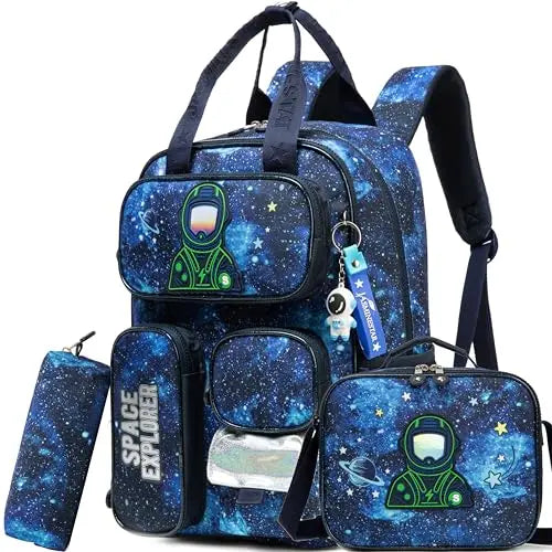 Boys 3-Piece School Backpack Set