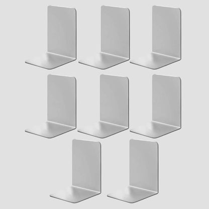 Clear Acrylic Bookends Set