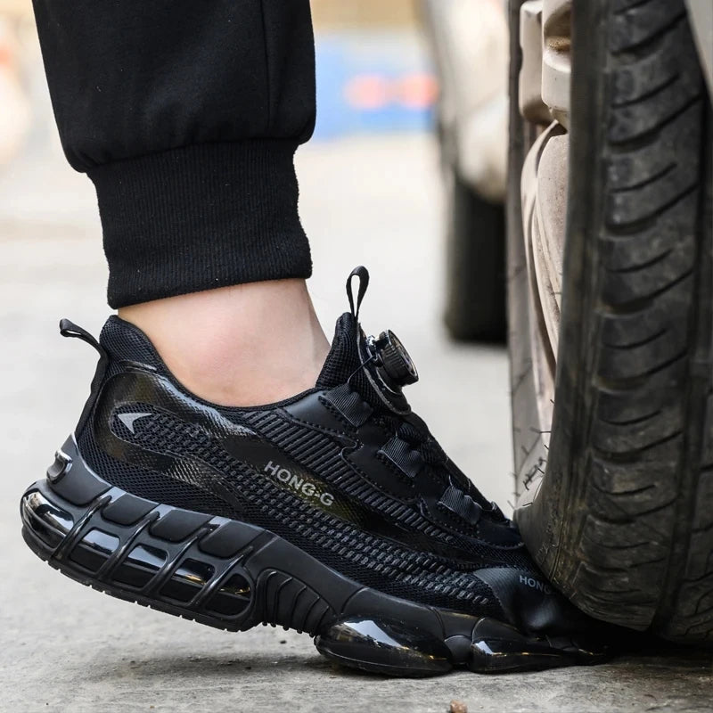 Men’s Steel Toe Work Safety Shoes