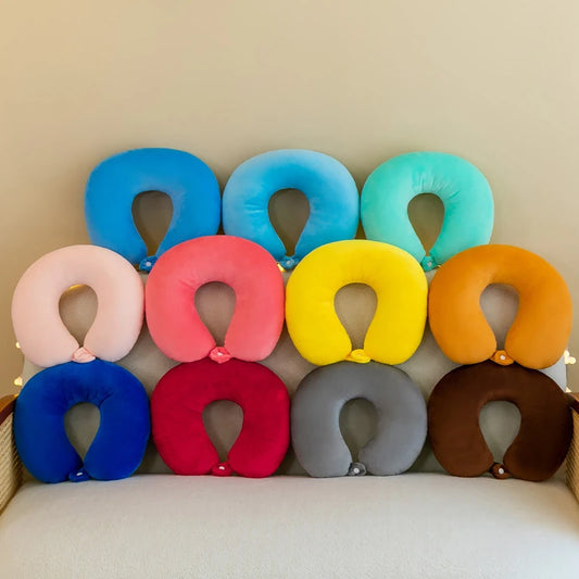 U-Shaped Memory Foam Travel Neck Pillow