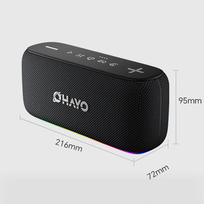60W Wireless Speaker with RGB Lights & Waterproof Design
