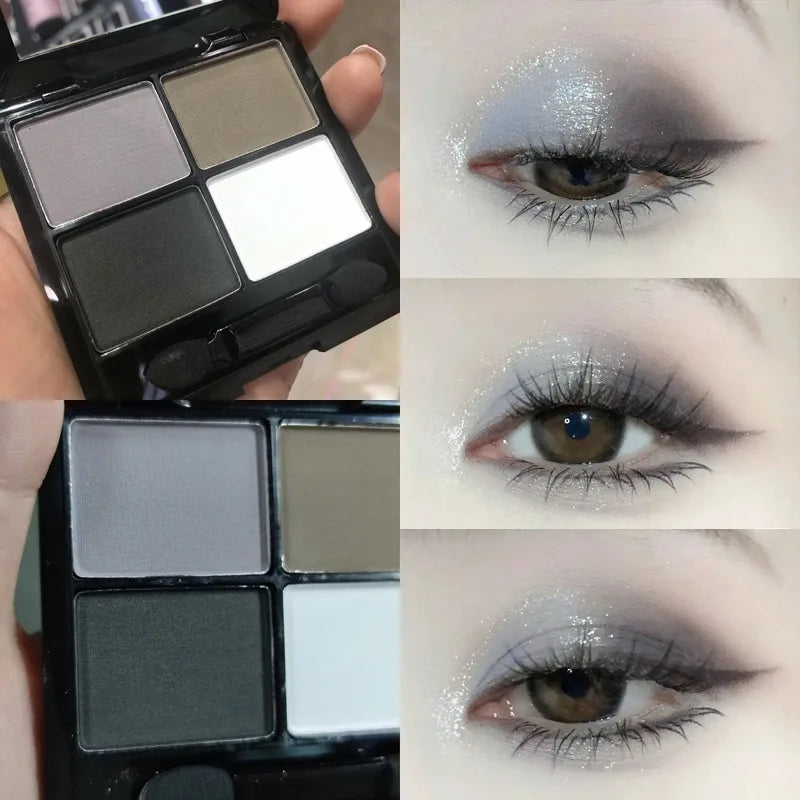 4-Color Smoky Eyeshadow Palette