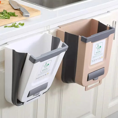 Wall Mounted Folding Kitchen Bin