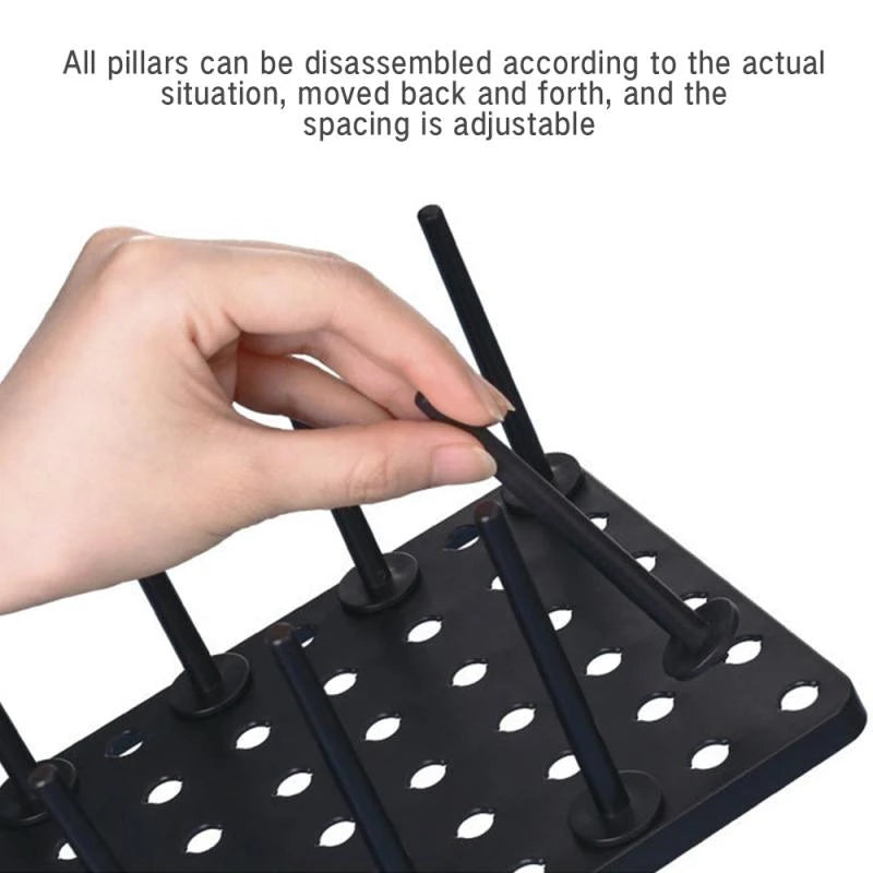 Adjustable Drawer Dish Drying Rack