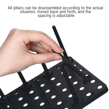 Adjustable Drawer Dish Drying Rack