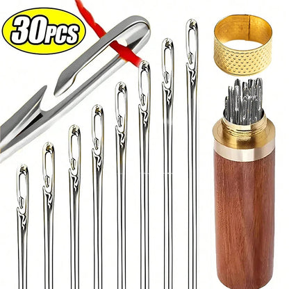Self-Threading Sewing Needle Set