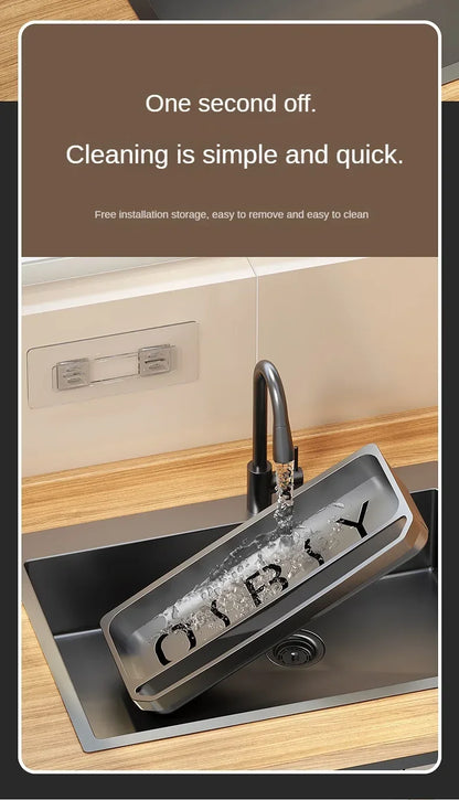 Sink Drain Organizer Shelf