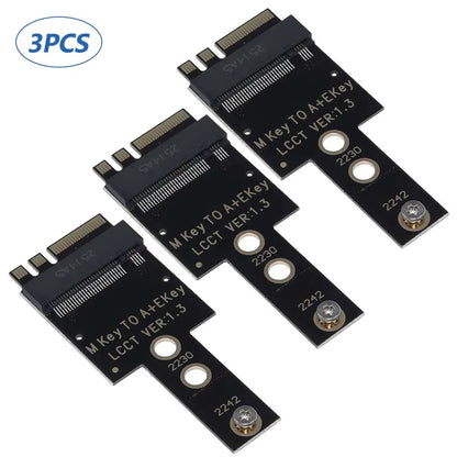M.2 A/E Key to NVMe SSD Adapter Card for Mini PC