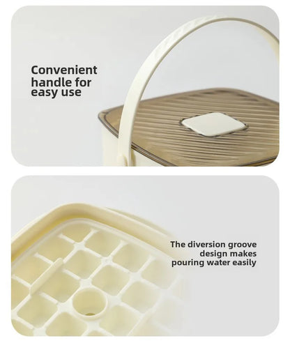Double Layer Large Capacity Ice Cube Mold Maker Machine