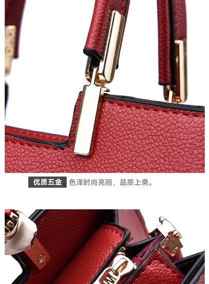 Luxury Women’s Structured Satchel Shoulder & Crossbody Handbag