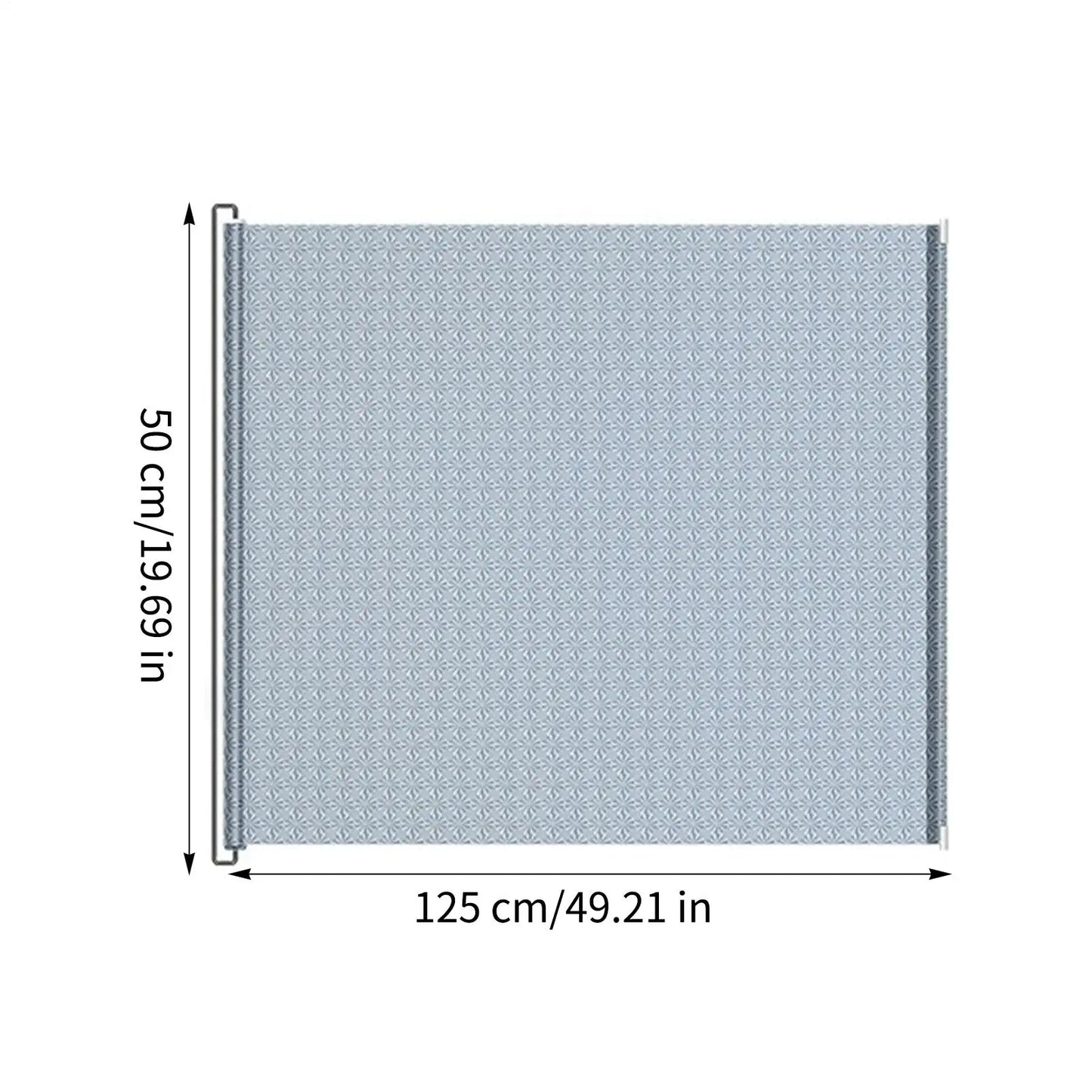 Retractable No-Drill Pet Safety Gate