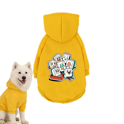 Pet Hooded Sweatshirt for Dogs & Cats