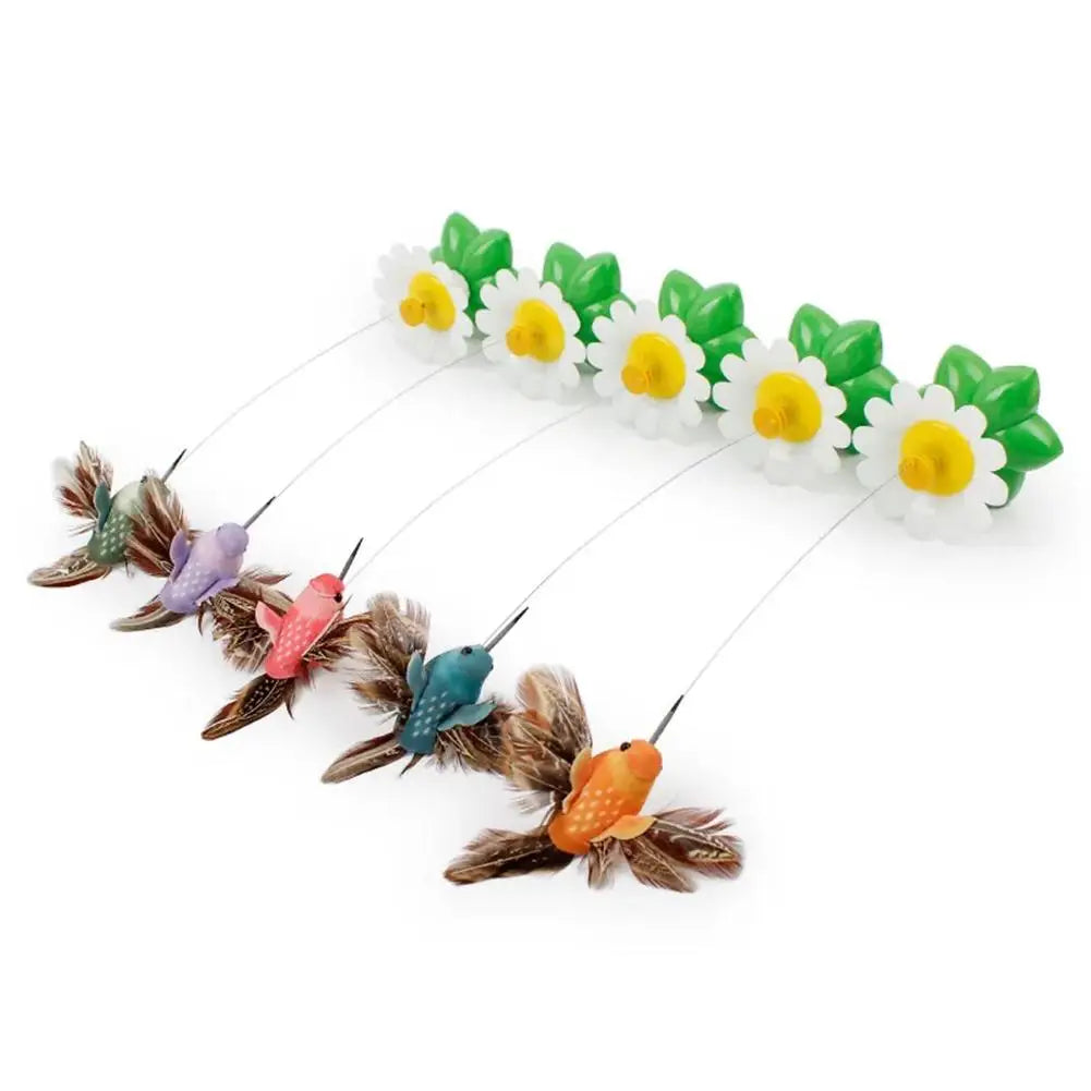 Interactive Rotating Butterfly Cat Toy
