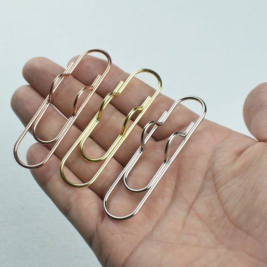 Multi-Function Metal Paper Clip Set