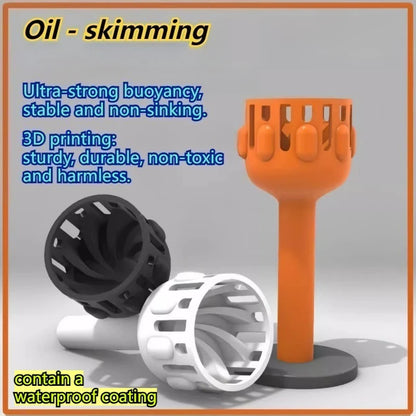 3D Printed Aquarium Surface Skimmer Oil Film Remover