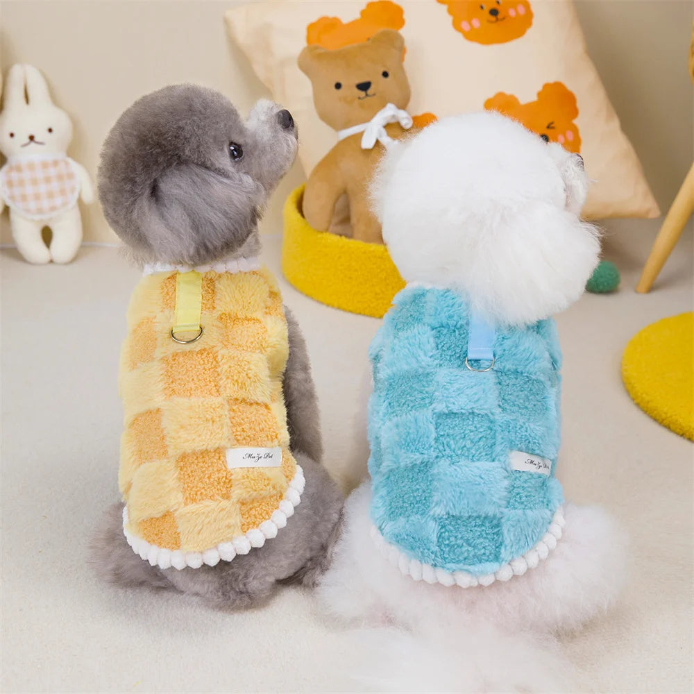 Warm Fleece Pet Coat Jacket for Small Dogs & Cats