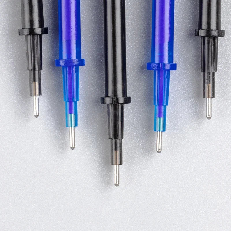 100-Pack 0.5mm Erasable Gel Ink Refills with Bonus Erasers